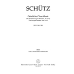 Geistliche Chor- Music SWV 369-380 -The five-part motets, Nos. 1-12-