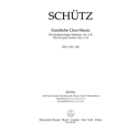 Geistliche Chor- Music SWV 369-380 -The five-part motets, Nos. 1-12-