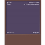 Trois Nocturnes fur Viola und Orchester (1968/1969) -Studienpart-