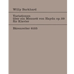 Variationen uber ein Menuett von Joseph Haydn op. 29 (1930)