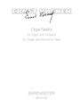 Orga-Nastro fur Orgel und Tonband op. 212 (1971)