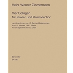 vier Collagen fur chamberchor und Klavier -Epigramme alterer Dichter, Musik nach Inventionen von Joh