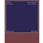 Kammermusik fur funf Blaser (1974)