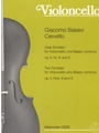 Zwei Sonaten fur Violoncello und Basso continuo oder 2 Violoncelli Nr. 5 und 9