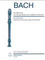 Recorder Solos from the Sacred and Secular Vocal Works -16 pieces for 1-3 solo recorders with the vo
