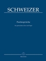 Psalmspruche fur drei- und vierstimmigen Mixed Choir und Orgel (Auswahl)