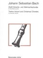 Twelve Advent and Christmas Chorales for Recorder Quartet