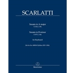 Two Sonatas for Keyboard K 182 (L 139), K 497 (L 146)