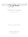 Concerto da camera fur Viola und Streicher (1970)