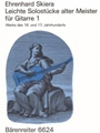 Leichte Solostucke alter Meister -12 Kompositionen des 16. und 17. Jahrhunderts fur 1 und 2 Gitarren