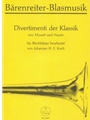 Divertimenti der Klassik. two Satzfolgen von Wolfgang Amadeus Mozart und Joseph Haydn fur Blechblasi
