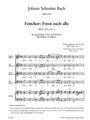 Freut Euch Alle Bwv 207a/9