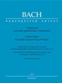 Violin Solos From The Sacred Vocal Works