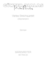 viertes String Quartet "Assonanzen" (1986)