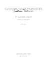 4. quartetto d'archi - Ritratto di Gesualdo (1992) -4 fur jedes Instrument individuell eingerichtete