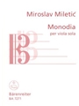 Monodia per Viola sola (1990)