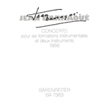 Concerto pour six formations instrumentales et deux instruments (1968)