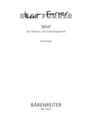 spur fur Klavier und String Quartet (1998)
