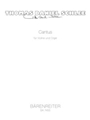 Cantus fur Violine und Orgel (1998)