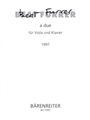 a due for Viola and Piano (1997)