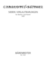 sieben Verlautbarungen fur Bariton und Klavier (1997)