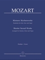 Shorter Sacred Works (Arranged for Soloists, Choir and Organ)