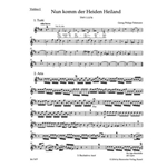 Come thou of man the Saviour TWV 1:1174 -Cantata for the First Sunday of Advent-