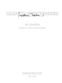 en sourdine (2002) -Musik fur Violine und Orchester-