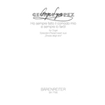 Ho sempre fatto il comodo mio e sempre lo fàro! fur Orgel (2000) -Episoden/Phrasen- (aus "Strada deg