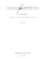 tourbillon. music for violin, violincello and Piano (2008)