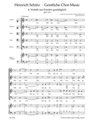 Verleih uns Frieden genadiglich Nr. 4 SWV 372 (From "Geistliche Chor-Music")