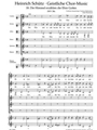 Die Himmel erzahlen die Ehre Gottes SWV 386 -Motet- (No. 18 from "Geistliche Chor-Music")
