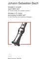 Sonata fur Tenorblockflote und obligates Cembalo d-Moll BWV 527 (nach der Triosonate d-moll fur Orge