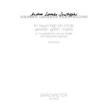 Im traum hab ich mit dir geredet - gottin - Kypris for mezzo-soprano solo and 4 instrumentalists (19