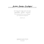 Im traum hab ich mit dir geredet - gottin - Kypris for mezzo-soprano solo and 4 instrumentalists (19