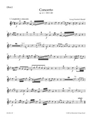 Concerto In G Minor Opus 4 #1