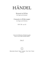 Concerto for Organ and Orchestra B-flat major op. 4/2 HWV 290