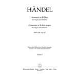 Concerto for Organ and Orchestra B-flat major op. 4/2 HWV 290