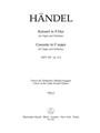 Concerto for Organ and Orchestra F major op. 4/4 HWV 292