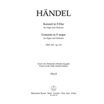 Concerto for Organ and Orchestra F major op. 4/4 HWV 292