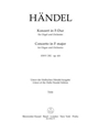 Concerto for Organ and Orchestra F major op. 4/4 HWV 292