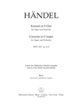 Concerto for Organ and Orchestra F major op. 4/4 HWV 292
