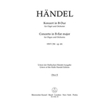 Concerto for Organ and Orchestra B-flat major op. 4/6 HWV 294