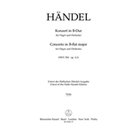 Concerto for Organ and Orchestra B-flat major op. 4/6 HWV 294