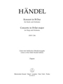 Concerto for Harp and Orchestra B-flat major op. 4/6 HWV 294