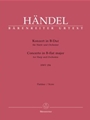 Concerto for Harp and Orchestra B-flat Major op. 4/6 HWV 294