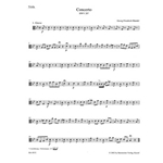 Concerto for Flute (Oboe) and Orchestra G minor HWV 287 -Urtext based on newly found source-