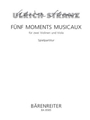 funf Moments musicaux fur two Violinen und Viola (1969)