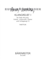 Klangrelief I fur Flote (Piccolo), Violine, Violoncello, Klavier und Schlagzeug (1) (2000/2001)