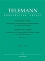Concerto for Violin and Orchestra C major TWV 51:C 3 (From the opera "Der neumodische Liebhaber Damo